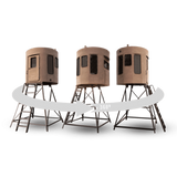 Banks Outdoors The Stump 4 Limited Edition 360° - Whitetail Properties Pro Hunter Phantom - ST4WP360PH
