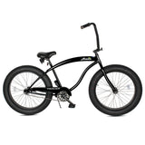 Tracer 26" Avalon GT Fat Tire Stretch Beach Cruiser Bike - MB-AVALON GT-BK/BK
