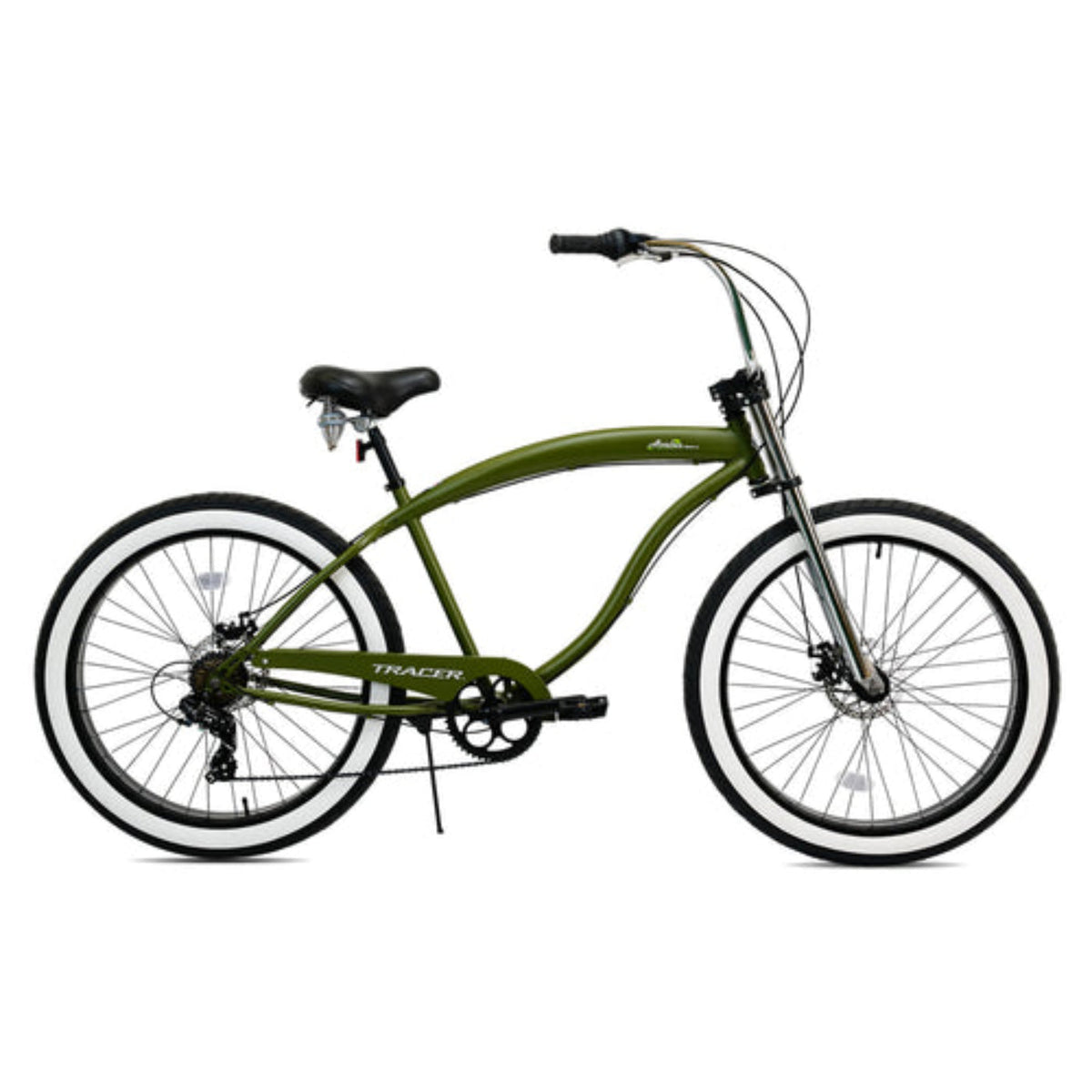 Tracer 29" Avalon GT Fat Tire Stretch Beach Cruiser Bike - MB-AVALON GT29-MBK/PLS