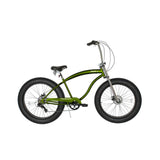 Tracer 26" Avalon GT Fat Tire Stretch Beach Cruiser Bike - MB-AVALON GT-BK/BK