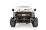 Fab Fours Ford F450/F550 Superduty 2017-2022 Black Steel Front Bumper No Guard -  FS17-S4161-1
