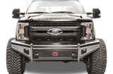 Fab Fours Ford F250/F350 Superduty 1999-2004 Black Steel Front Bumper No Guard - FS99-S1661-1