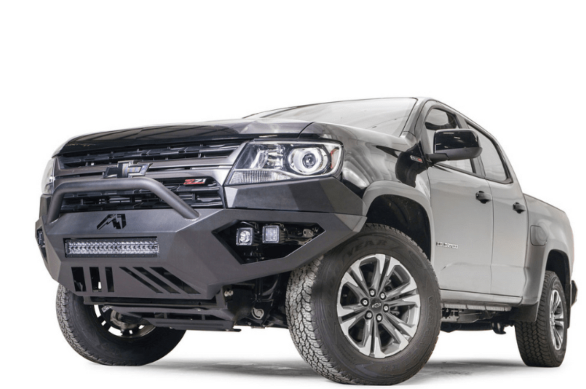 Fab Fours Chevy Colorado 2021-2025 Vengeance Front Bumper with Pre-Runner Guard (Not ZR2) - CC21-D5152-1