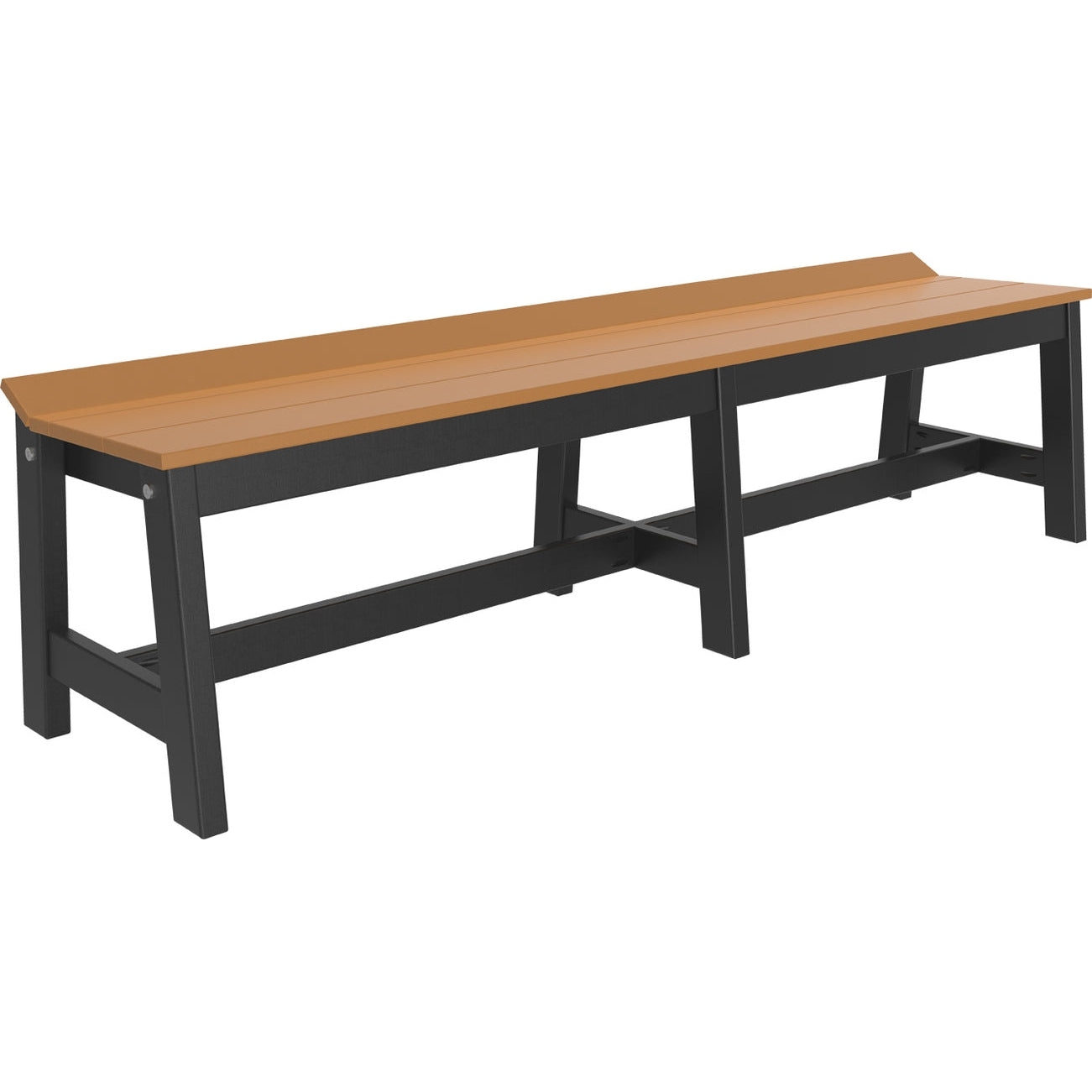 LuxCraft 72" Cafe Dining Bench - CDB72CHB