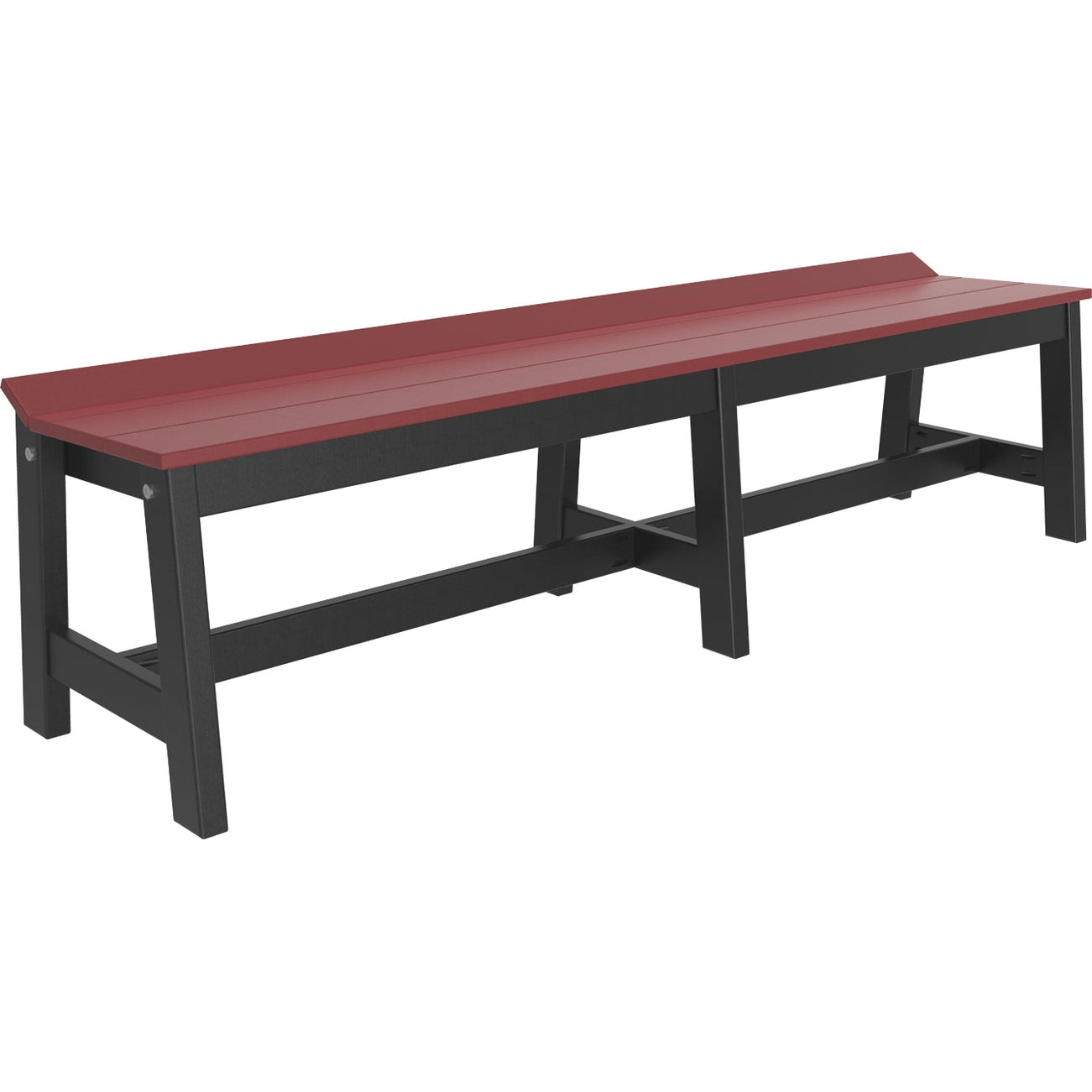 LuxCraft 72" Cafe Dining Bench - CDB72CHB
