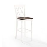 Crosley Shelby 18 Inch 2pc Bar Stool Set - CF501030-WH