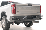 Fab Fours Chevy Silverado 2500/3500 2011-2014 Vengeance Rear Bumper with Sensor - CH11-E2151-1