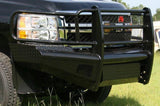 Fab Fours Chevy Silverado 2500/3500 2011-2014 Black Steel Front Bumper with Full Guard - CH11-S2760-1