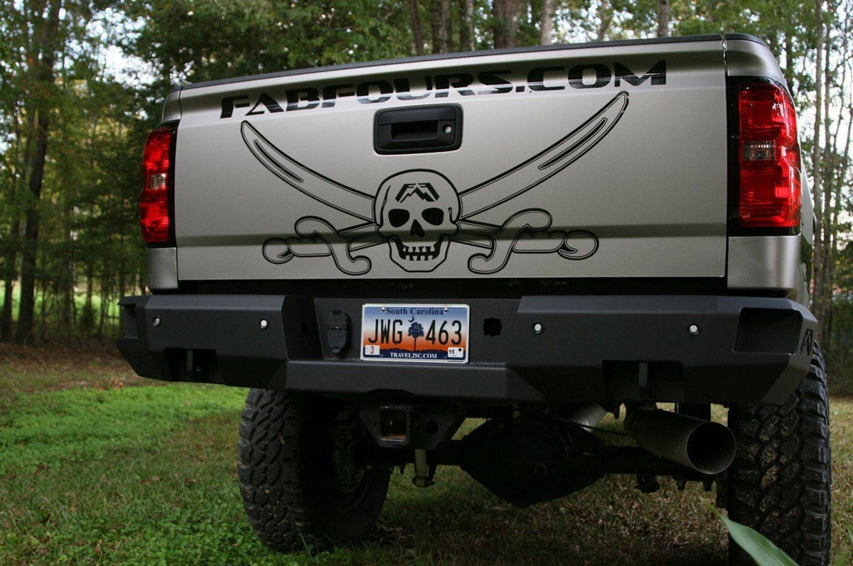 Fab Fours CH14-W3051-1 Premium Rear Bumper GMC Sierra 2500/3500 HD 2015-2019