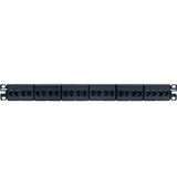 Panduit Coupler Patch Panel, Cat 6A, Flat, 24 Po - CP246X88BL
