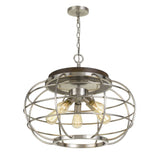 Cal Lighting Liberty Metal Chandelier 25" FX-3719-5