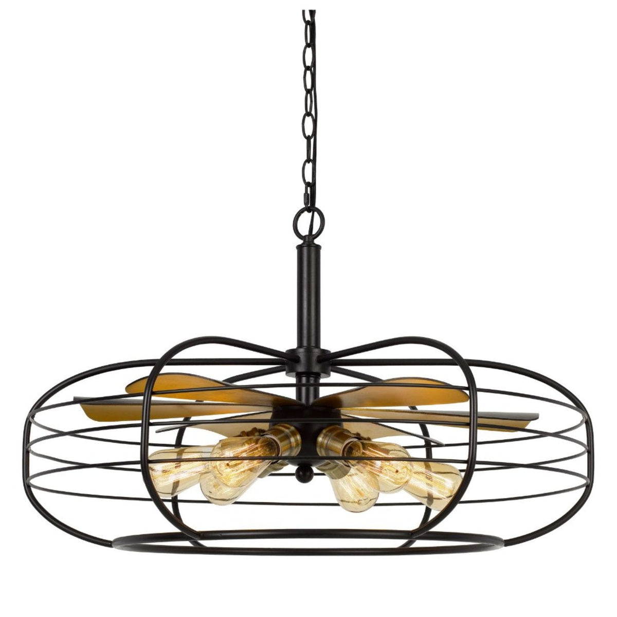 Cal Lighting Margo 60W X 6 Metal Chandelier FX-3711-6