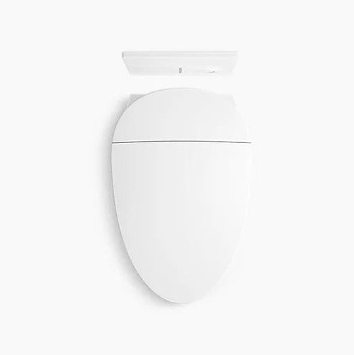 Kohler Veil Intelligent Compact Elongated Dual-Flush Wall Hung Toilet K-5402-0