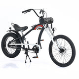 BBR Tuning STINGER Motor-Ready Mini Chopper Motorized Bicycle - BBR-STINGER-BLK