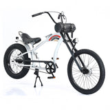 BBR Tuning STINGER Motor-Ready Mini Chopper Motorized Bicycle - BBR-STINGER-BLK