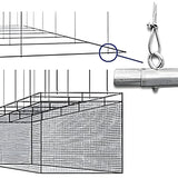 Cimarron Sports 1.5-Inch Suspension Frames For Batting Cages - CMH-5512SFRM