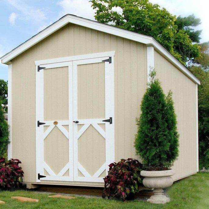 Little Cottage Company Classic Gable Shed Kit - LCC-CWGS-PC