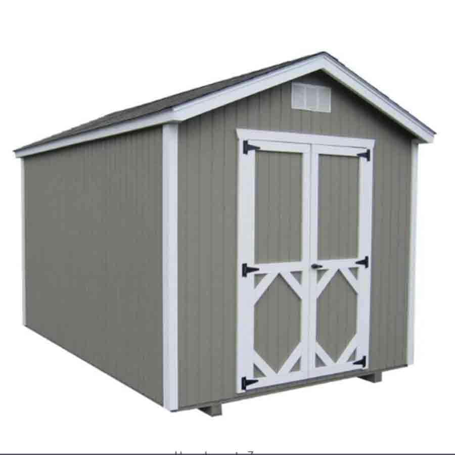 Little Cottage Company Classic Gable Shed Kit - LCC-CWGS-PC