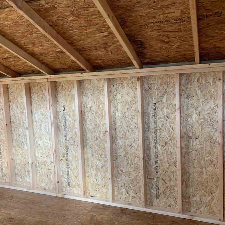 Little Cottage Company Classic Saltbox Shed - LCC-CWSB-PN