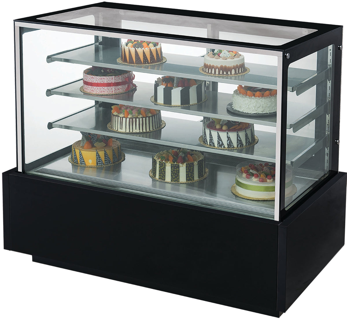 Chef AAA - 36" Straight Glass Bakery Case - TDM36R