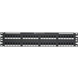 Panduit Punchdown Patch Panel, Cat 6A, Flat, 48 - DP486X88TGY