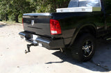 Fab Fours Black Steel Rear Bumper 2009-2018 Dodge Ram 1500 DR10-T2950-1