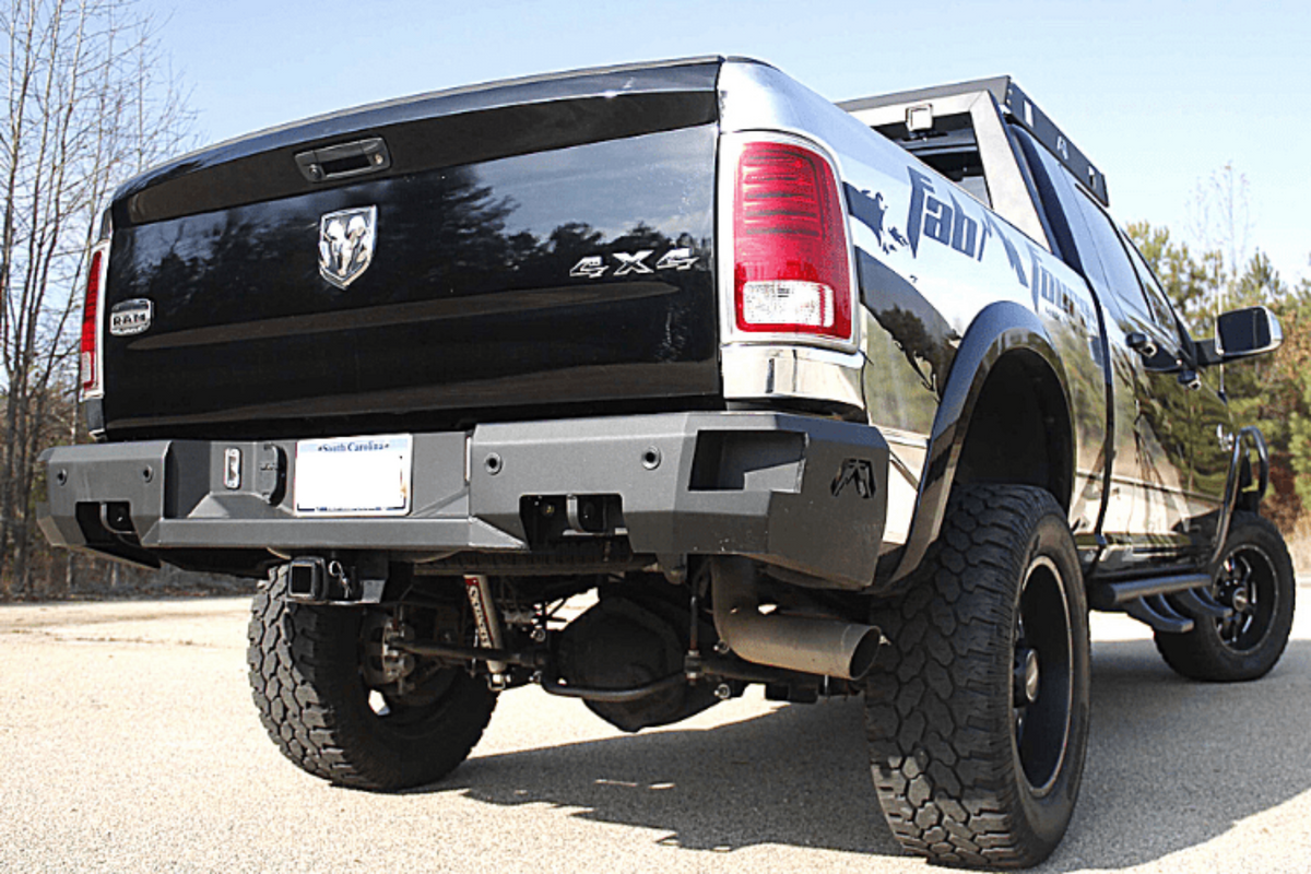 Fab Fours Dodge Ram 2500/3500 2019-2024 Premium Rear Bumper - DR19-W4451-1