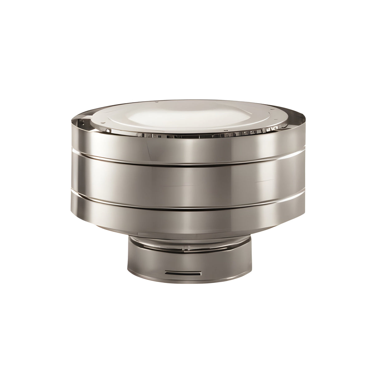 Duravent 5" x 8" DirectVent Pro Low-Profile Vertical Termination Cap (SS) | 58DVA-VC-S