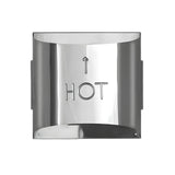 Duravent 5" x 8" DirectVent Pro Sconce Termination Cap (SS) | 58DVA-HSC-S