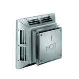 Duravent 4" x 6-5/8" DirectVent Pro Square Horizontal Termination Cap (SS) | 46DVA-HC-S