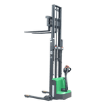 EKKO Full Powered Straddle Stacker 2800 lb Capacity 119" Height - EB13E-LI