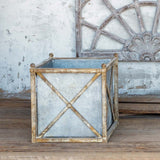 Park Hill Collection Manor Metal Estate Planter, Small  - ECM80960