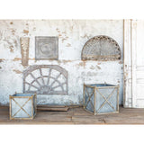 Park Hill Collection Manor Metal Estate Planter, Small  - ECM80960