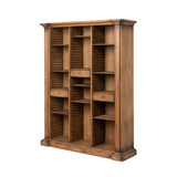 Park Hill Collections Manor Bradley Adjustable Shelf Wooden Bookcase  - EFC20137
