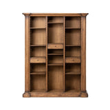 Park Hill Collections Manor Bradley Adjustable Shelf Wooden Bookcase  - EFC20137