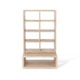 Park Hill Collection Home Fragrance Whitewash Countertop Candle Cabinet -  EFC20143
