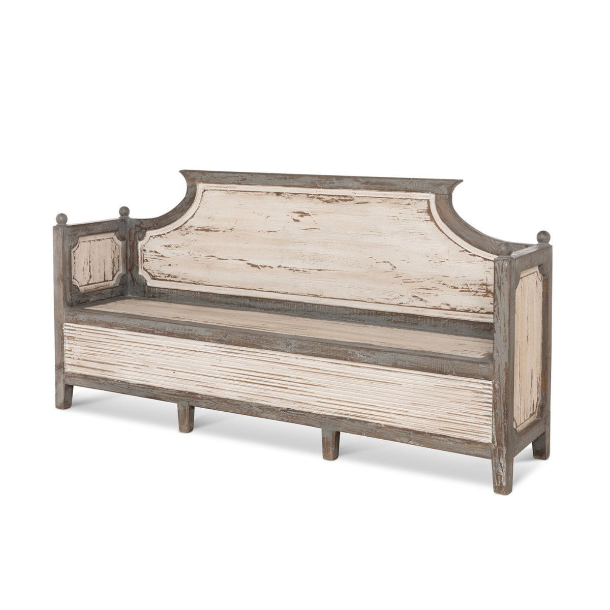 Park Hill Collections Country French Simone Wooden Bench  - EFS20128