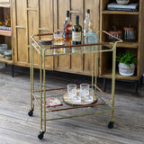 Park Hill Collection Lodge Langdon Bar Cart -  EFT20114