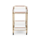 Park Hill Collection Lodge Langdon Bar Cart -  EFT20114