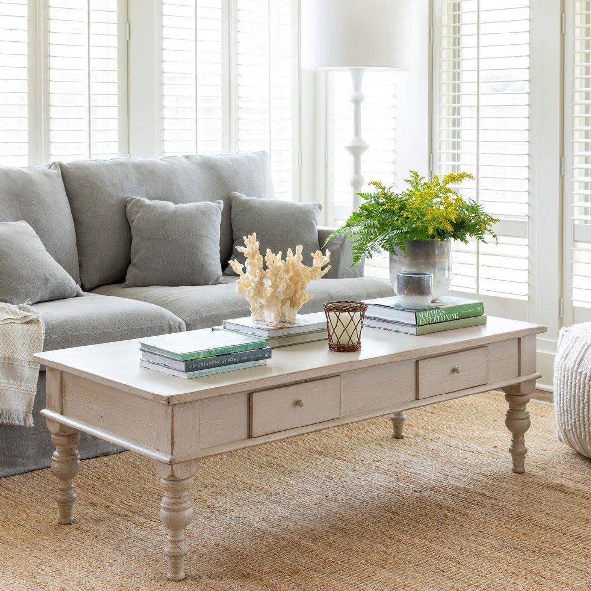 Park Hill Collections Coastal Cottage Ferme Coffee Table  - EFT20116
