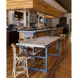 Park Hill Collection Urban Living Reclaimed Oak Gathering Table -  EFT81577