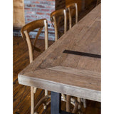 Park Hill Collection Urban Living Reclaimed Oak Gathering Table -  EFT81577