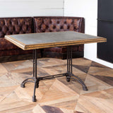 Park Hill Collection Park Hill Pantry & Cafe Zinc Top Café Table -  EFT81619