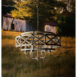 Park Hill Collection Manor Metal Industrial Trestle Chandelier -  ELH80656