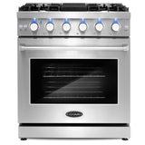 Cosmo 30" Gas Range 5 Burners Convection Oven SS - COS-EPGR304