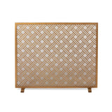 Park Hill Collection Urban Living Cross Hatch Fire Screen -  ERR26052