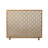 Park Hill Collection Urban Living Cross Hatch Fire Screen -  ERR26052