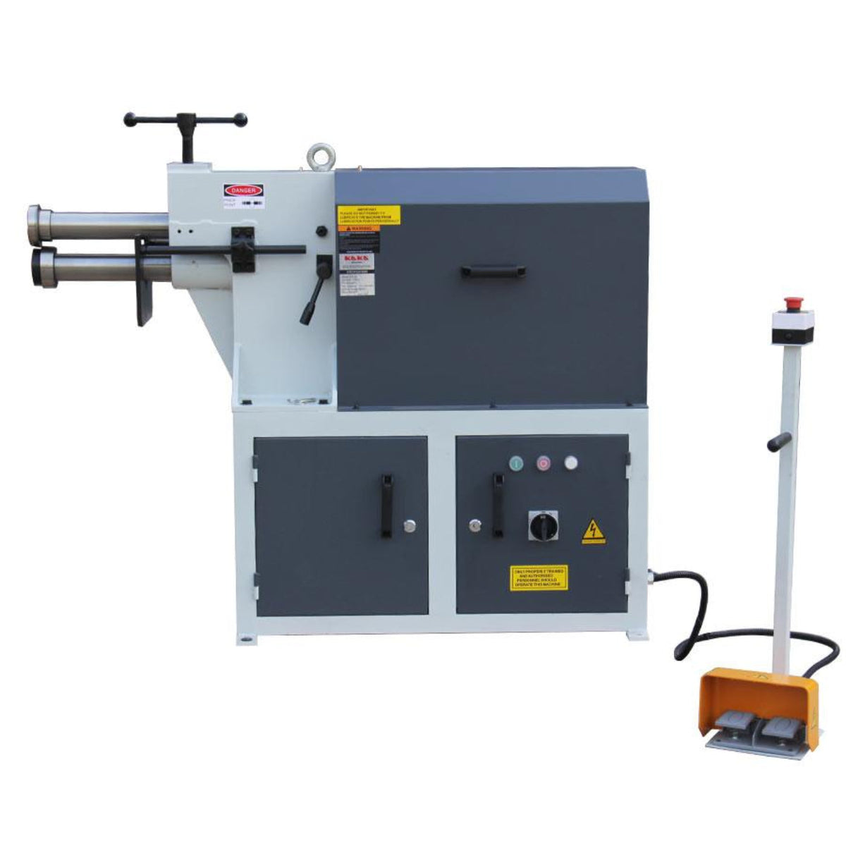 KAKA Industrial ETB-25 Electric Bead Bending Machine, Sheet Metal Beading Machine, 220V-60HZ-3PH - 173803V220