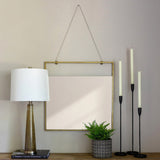 Park Hill Collection Urban Living Gable Square Mirror  - EWI20234