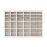 Park Hill Collection Beacon Hill Wall Unit Whitewash - F-008-3-084-001